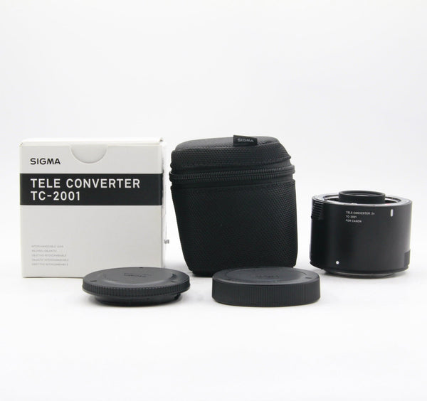 *** USED *** Sigma Tele Converter TC-2001 Canon EF Mount Boxed