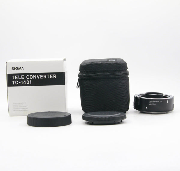 *** USED *** Sigma Tele Converter TC-1401 Canon EF Mount Boxed