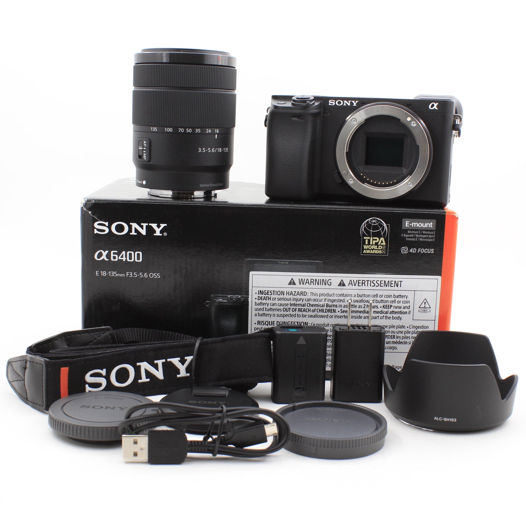 * OPEN BOX GOOD * Sony a6400 Mirrorless Digital Camera with E 18-135mm ...