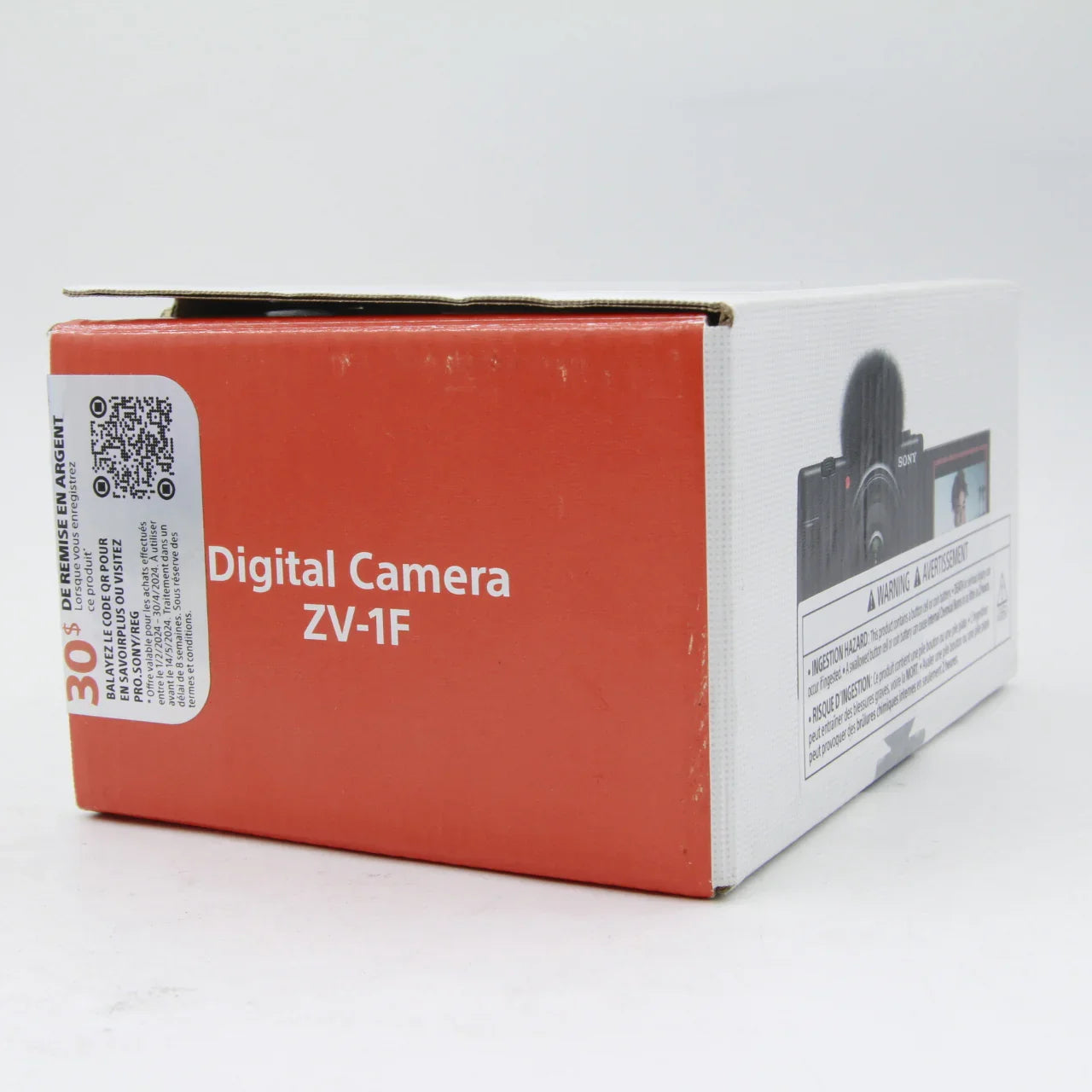 * OPEN BOX EXCELLENT * Sony ZV-1F Vlogging Camera (Black) at PROCAM | procam.com