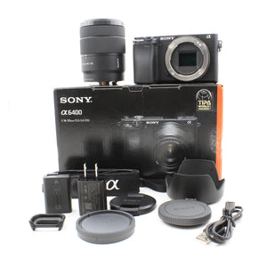 * OPEN BOX GOOD * Sony a6400 Mirrorless Digital Camera with E 18-135mm f/3.5-5.6 OSS Lens at PROCAM | procam.com