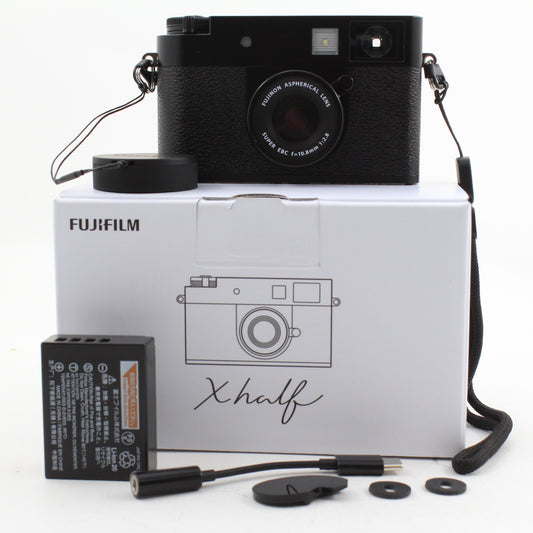 * OPEN BOX EXCELLENT * FUJIFILM X half Digital Camera (Black)