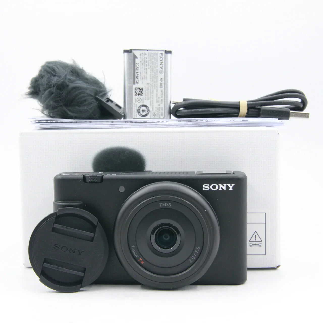 * OPEN BOX EXCELLENT * Sony ZV-1F Vlogging Camera (Black) at PROCAM | procam.com