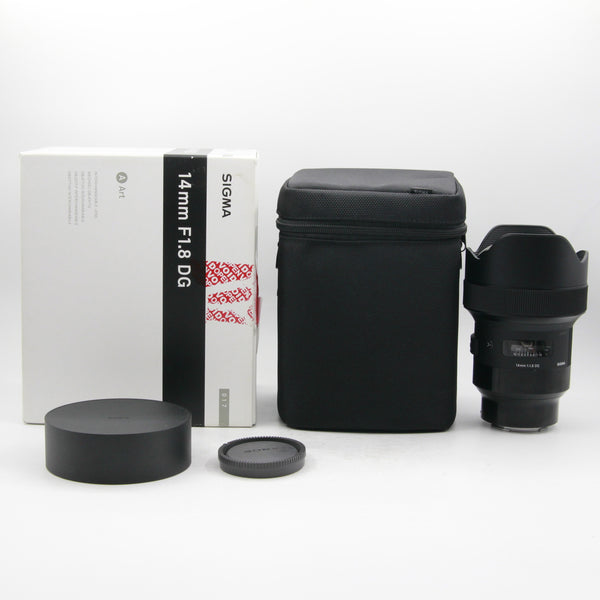 *** OPEN BOX EXCELLENT *** Sigma 14mm f/1.8 DG HSM ART Lens for Sony E