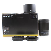 * OPEN BOX EXCELLENT * Nikon NIKKOR Z 85mm f/1.8 S Lens