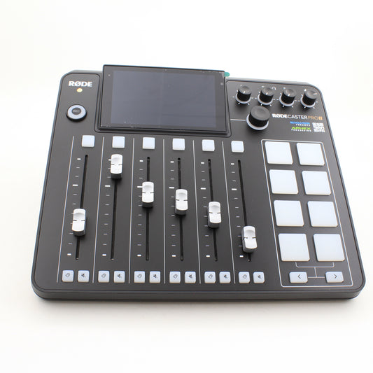 * OPEN BOX EXCELLENT * RODE RODECaster Pro II Integrated Audio Production Studio (Black)