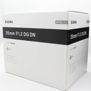 * OPEN BOX GOOD * Sigma 35mm f/1.2 DG DN ART Lens for Sony E at PROCAM | procam.com