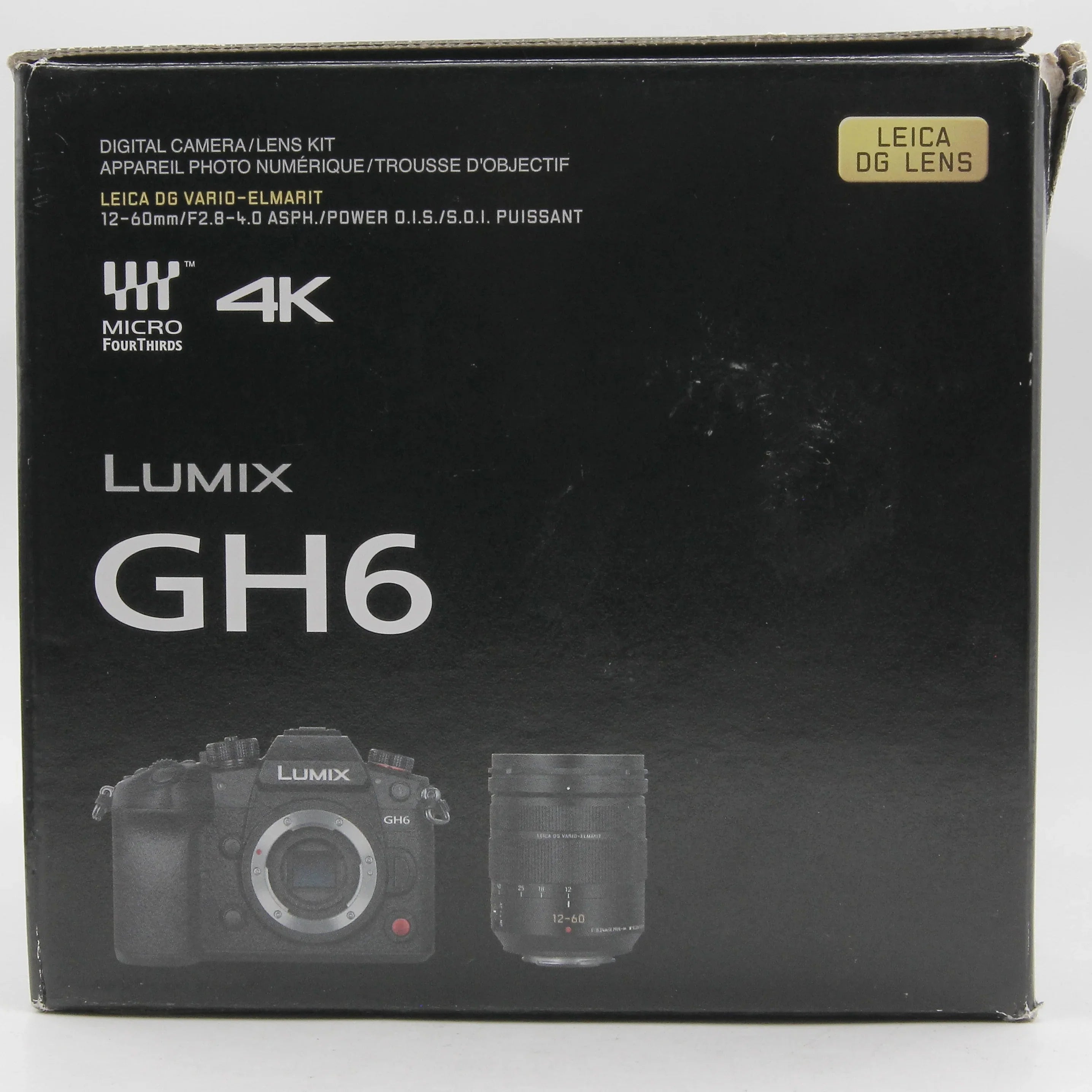 * OPEN BOX GOOD * Panasonic Lumix GH6 Mirrorless Camera with 12-60mm f/2.8-4.0 Leica Lens at PROCAM | procam.com
