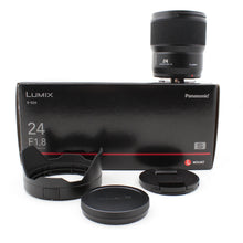 * OPEN BOX EXCELLENT * Panasonic Lumix S 24mm f/1.8 Lens (Leica L-Mount)