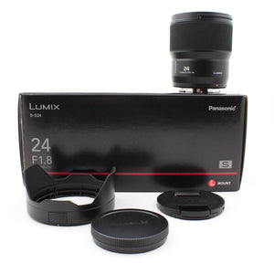 * OPEN BOX EXCELLENT * Panasonic Lumix S 24mm f/1.8 Lens (Leica L-Mount) at PROCAM | procam.com