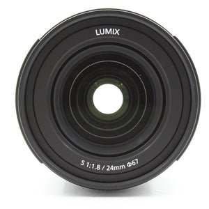 * OPEN BOX EXCELLENT * Panasonic Lumix S 24mm f/1.8 Lens (Leica L-Mount) at PROCAM | procam.com