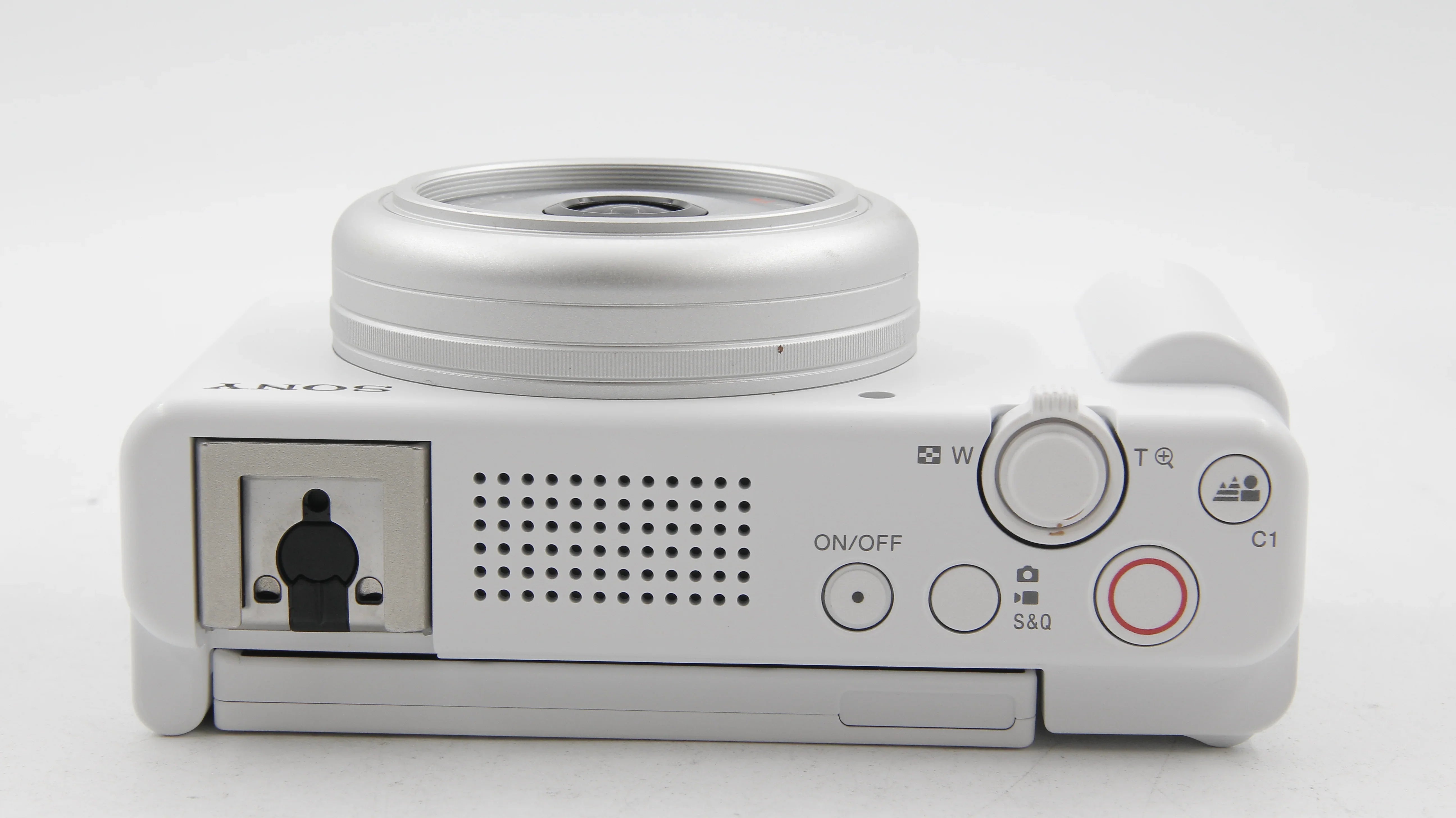 * OPEN BOX GOOD * Sony ZV-1F Vlogging Camera (White) at PROCAM | procam.com