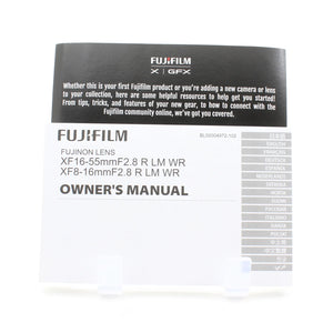 * OPEN BOX GOOD * FUJIFILM XF 16-55mm f/2.8 R LM WR Lens (v1) at PROCAM | procam.com