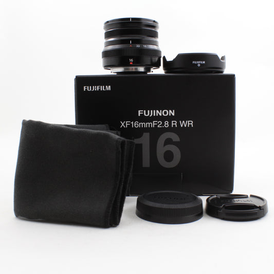 * OPEN BOX GOOD * Fujifilm XF 16mm f/2.8 R WR Lens (Black)
