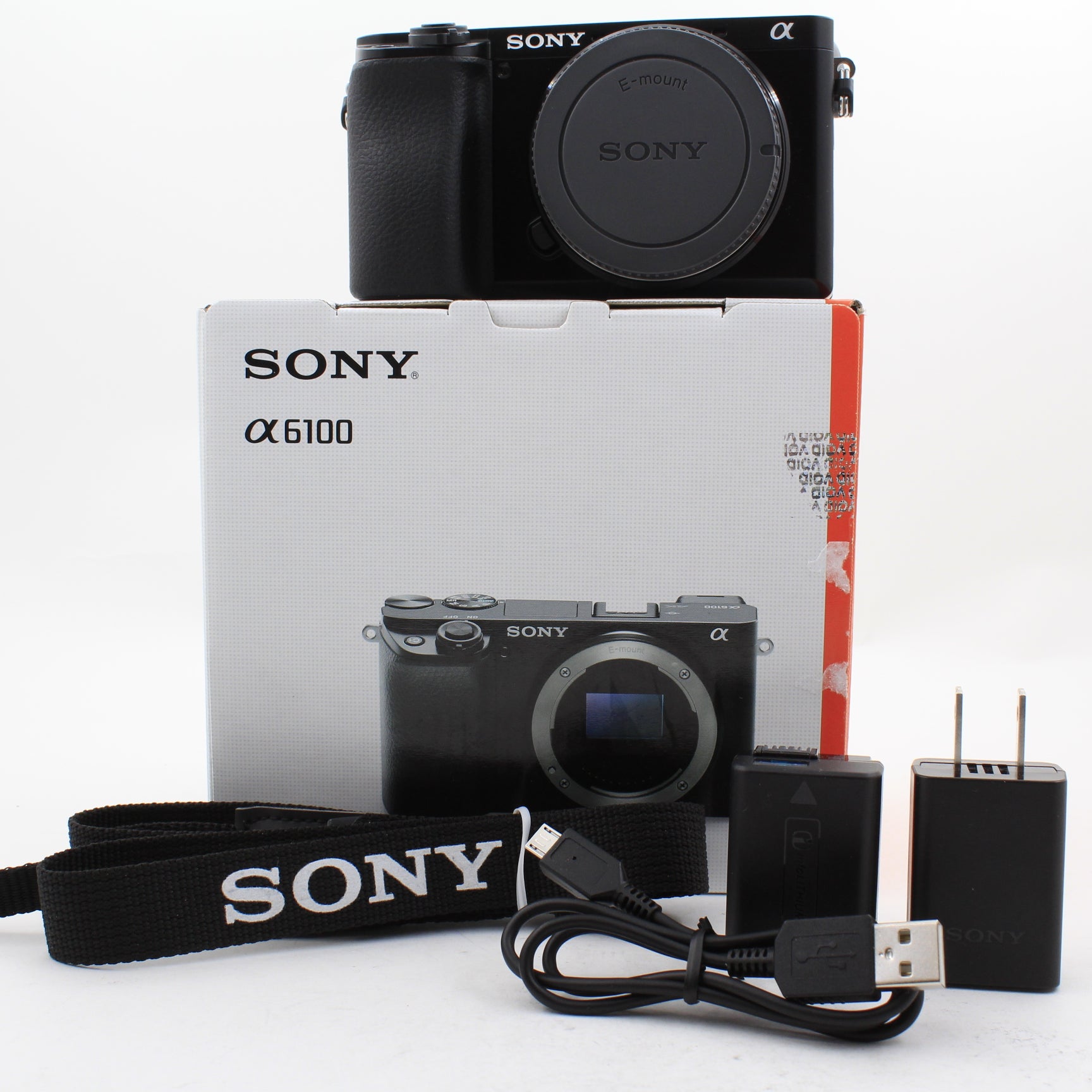 * OPEN BOX EXCELLENT * Sony a6100 Mirrorless Digital Camera (Body Only)