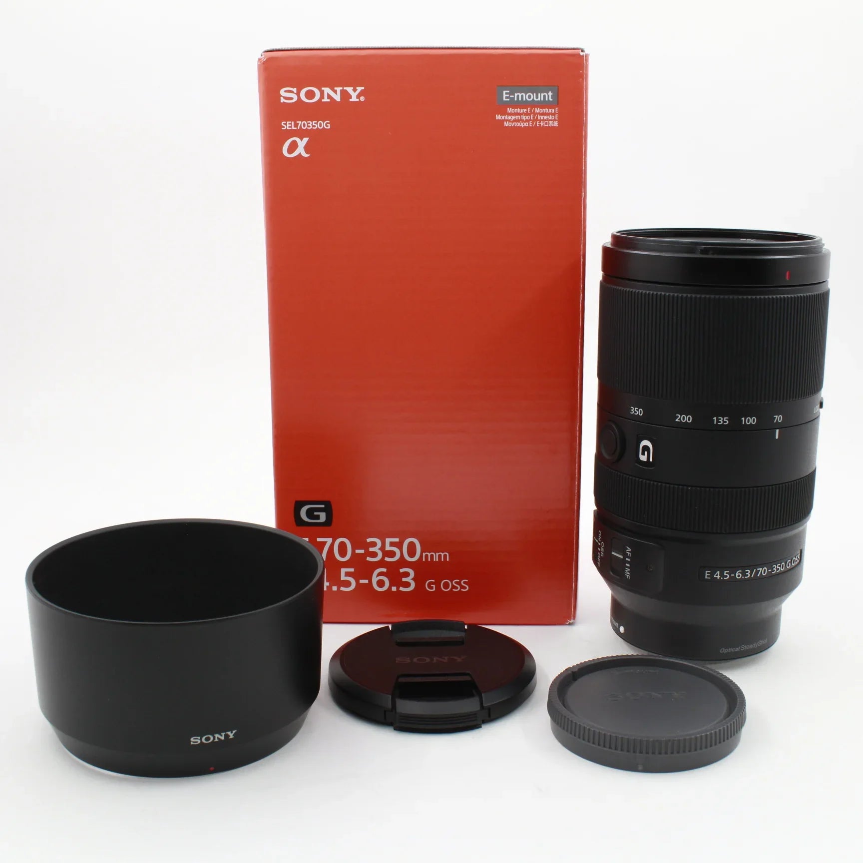 * OPEN BOX EXCELLENT * Sony E 70-350mm f/4.5-6.3 G OSS Lens at PROCAM | procam.com