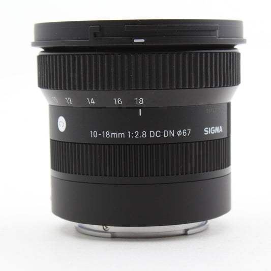 * OPEN BOX EXCELLENT * Sigma 10-18mm f/2.8 DC DN Contemporary Lens for Sony E