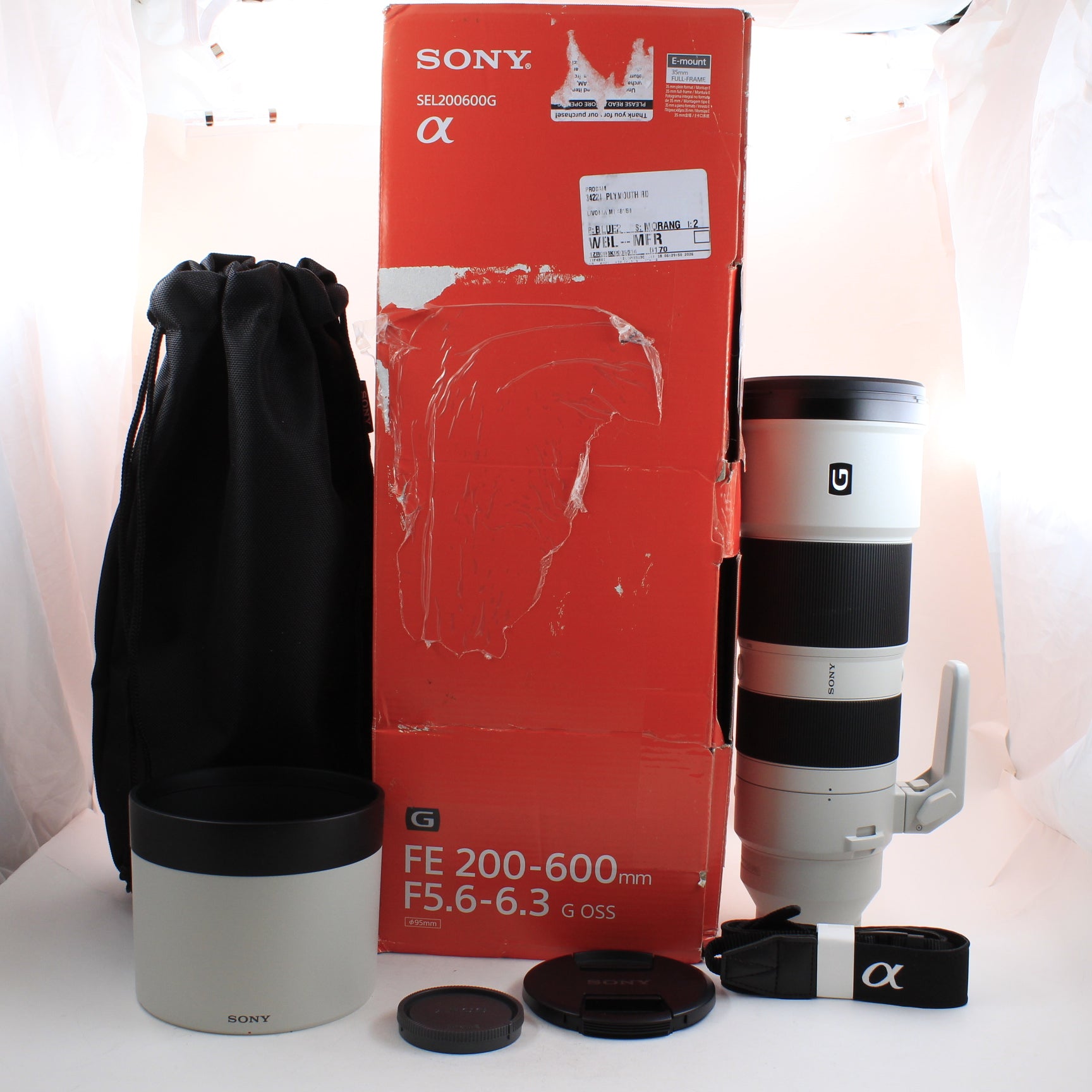 * OPEN BOX GOOD * Sony FE 200-600mm f/5.6-6.3 G OSS Lens
