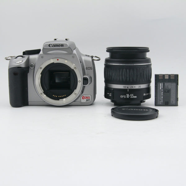 *** USED *** Canon EOS Rebel XT with EF-S 18-55mm f/3.5-5.6 II Lens