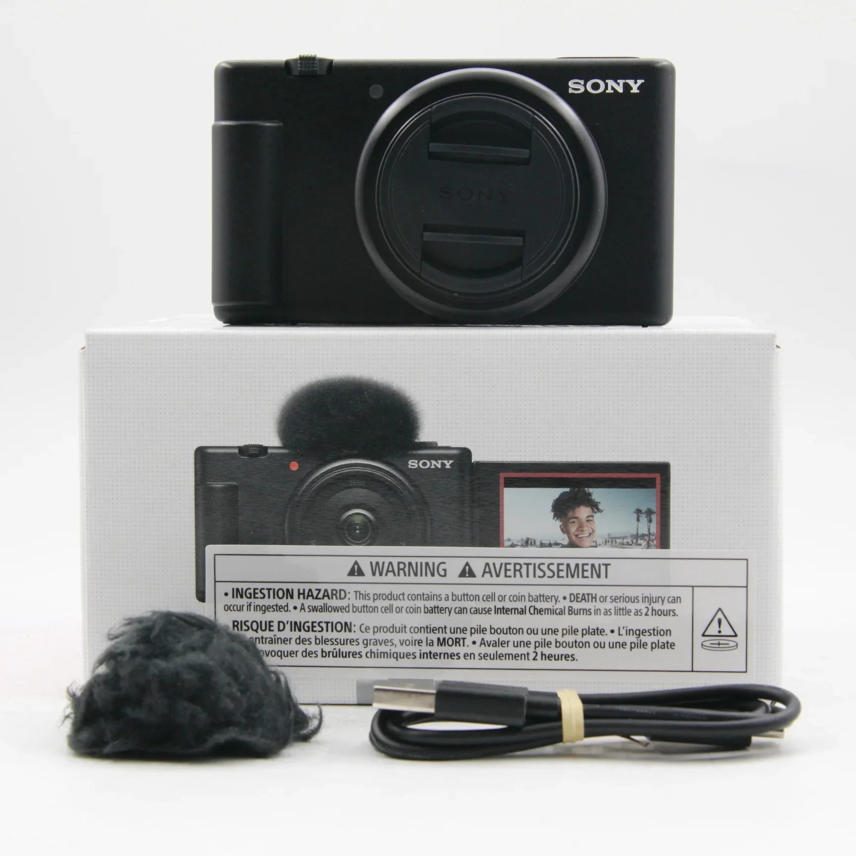 * OPEN BOX GOOD * Sony ZV-1F Vlogging Camera (Black) at PROCAM | procam.com