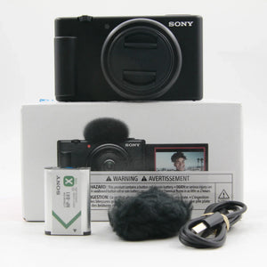 * OPEN BOX GOOD * Sony ZV-1F Vlogging Camera (Black) at PROCAM | procam.com