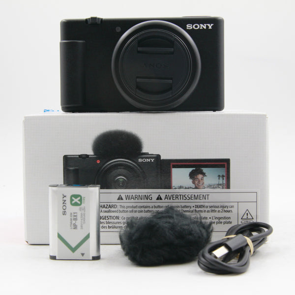 *** OPEN BOX GOOD *** Sony ZV-1F Vlogging Camera (Black)