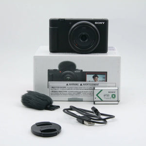 * OPEN BOX GOOD * Sony ZV-1F Vlogging Camera (Black) at PROCAM | procam.com