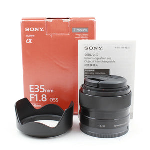 * OPEN BOX EXCELLENT * Sony E 35mm f/1.8 OSS Lens at PROCAM | procam.com