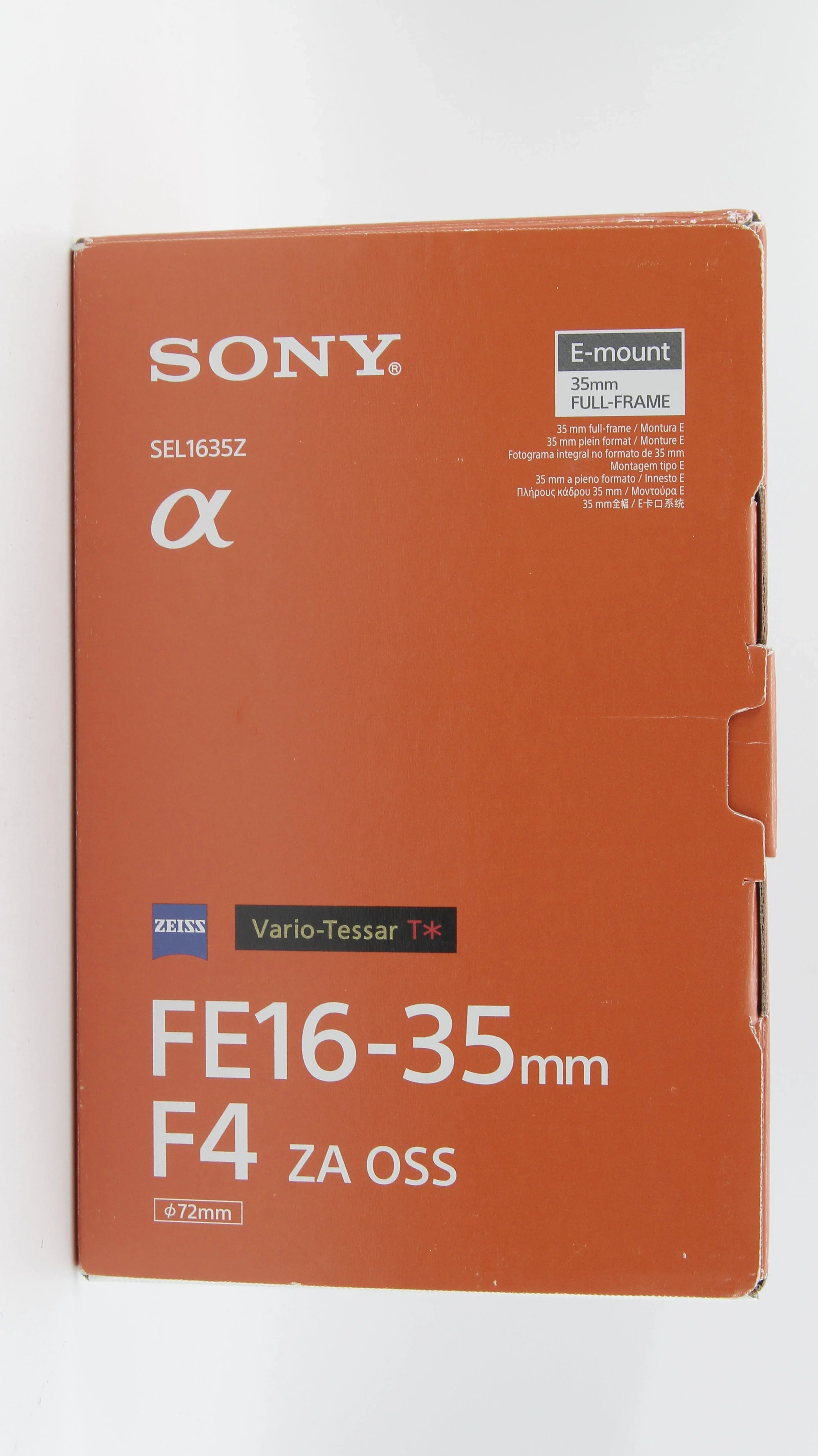 OPEN BOX * Sony FE 16-35mm f/4 Vario-Tessar T* ZA OSS Lens at 