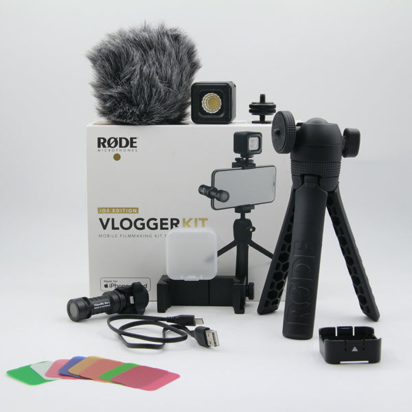 *** OPEN BOX Excellent *** Rode Vlogger Kit iOS Edition Filmmaking Kit for Mobile Devices with Lightning Ports