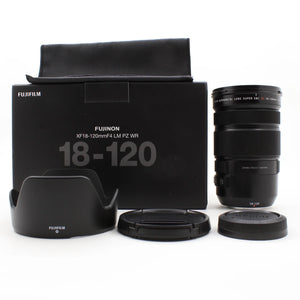 * OPEN BOX EXCELLENT * Fujifilm XF 18-120mm f/4 R LM PZ WR Lens at PROCAM | procam.com