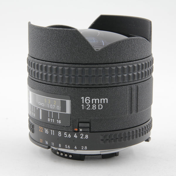 *** USED *** Nikon AF Fisheye-Nikkor 16mm f/2.8D Lens Boxed