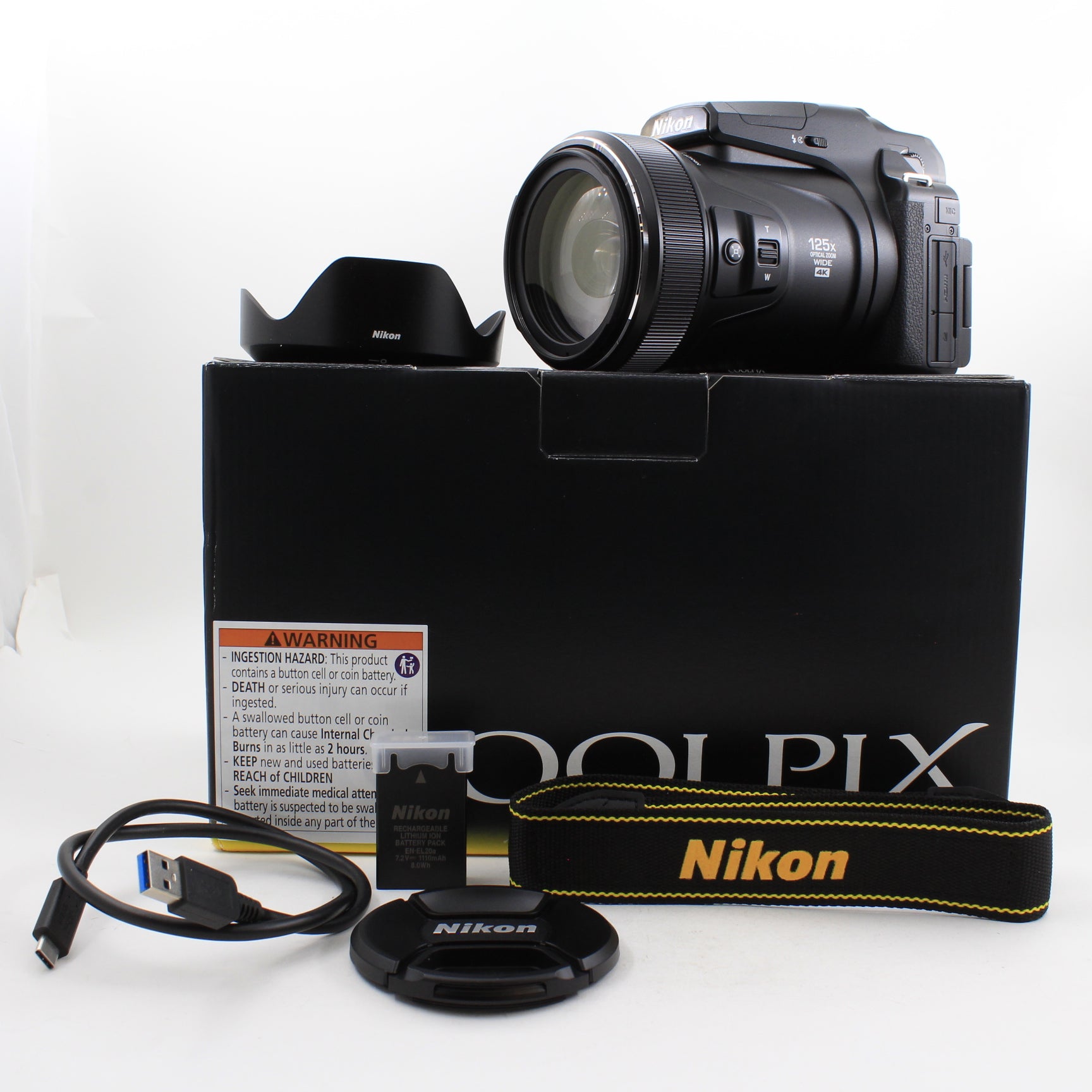 * OPEN BOX EXCELLENT * Nikon COOLPIX P1100 Digital Camera