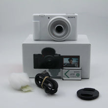 * OPEN BOX GOOD * Sony ZV-1F Vlogging Camera (White)