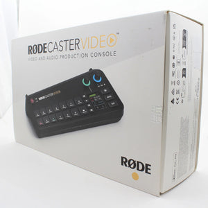 * OPEN BOX EXCELLENT * RODE RODECaster Video All-in-One Production Console at PROCAM | procam.com