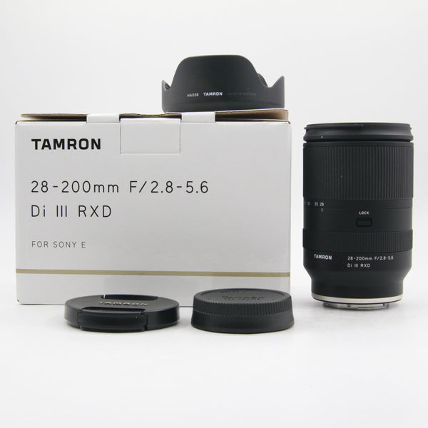 *** OPEN BOX GOOD *** Tamron 28-200mm f/2.8-5.6 Di III RXD Lens for Sony E