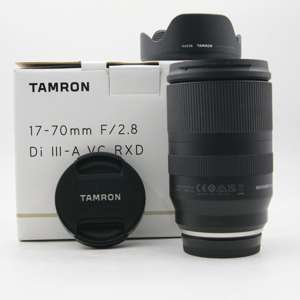 * OPEN BOX EXCELLENT * Tamron 17-70mm f/2.8 Di III-A VC RXD Lens for FUJIFILM X