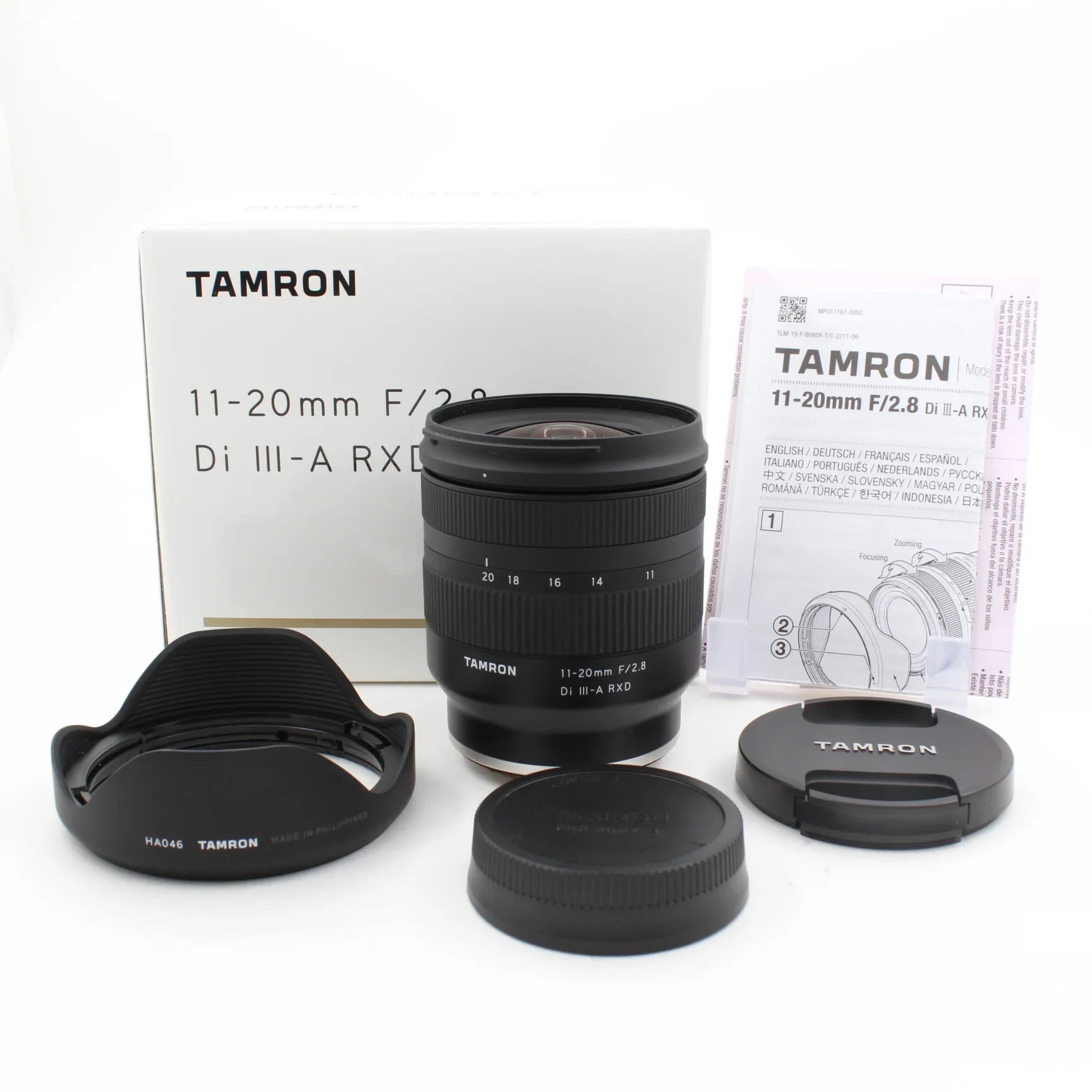 * OPEN BOX EXCELLENT * Tamron 11-20mm F/2.8 Di III-A RXD Lens for Sony E at PROCAM | procam.com