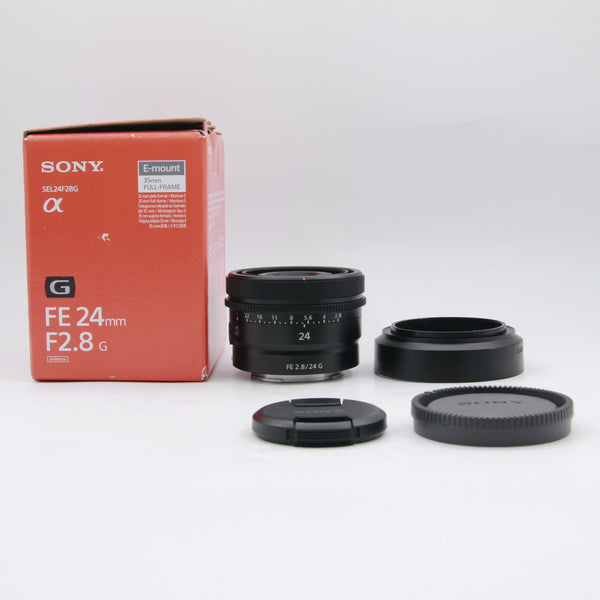*** USED *** Sony FE 24mm f/2.8 G Lens Boxed