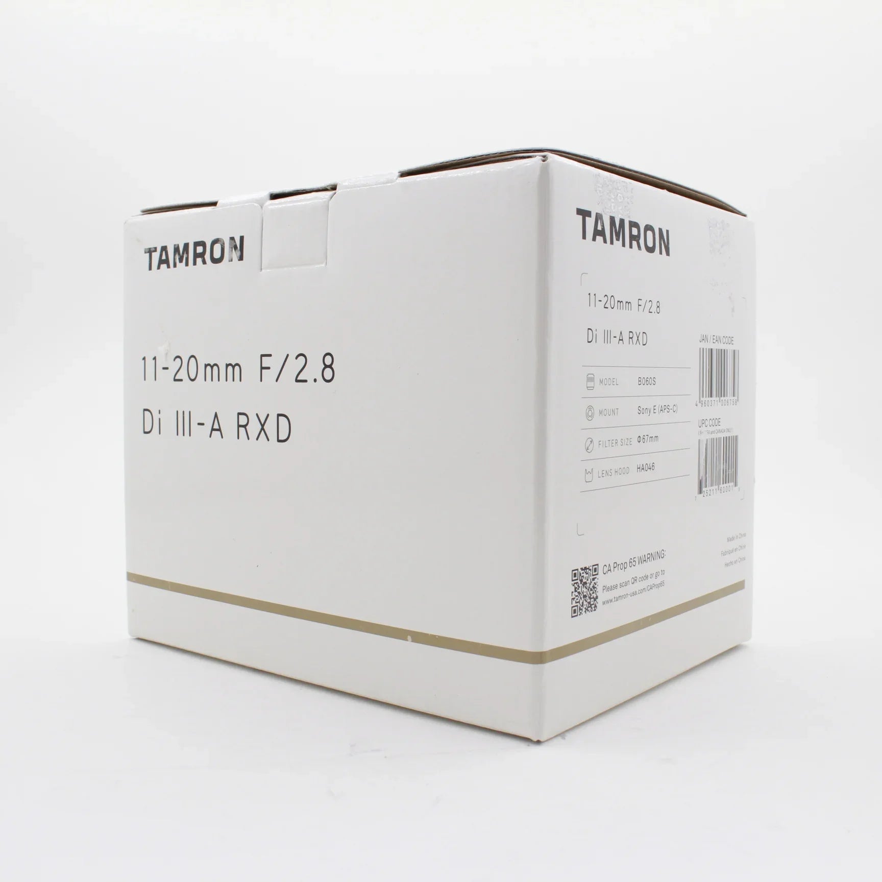 * OPEN BOX EXCELLENT * Tamron 11-20mm F/2.8 Di III-A RXD Lens for Sony E at PROCAM | procam.com
