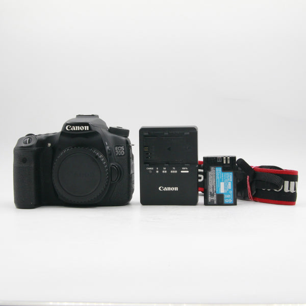 *** USED *** Canon EOS 70D DSLR Camera Body Only SHUTTER 47093