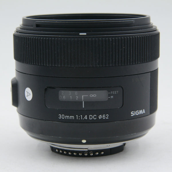 *** USED *** Sigma 30mm F1.4 DC Lens for Nikon