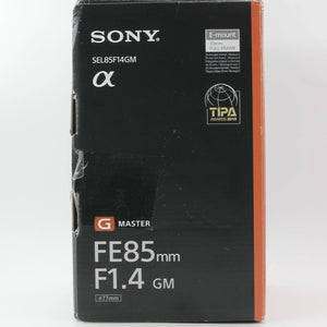 * OPEN BOX EXCELLENT * Sony FE 85mm f/1.4 GM Lens at PROCAM | procam.com