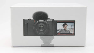 * OPEN BOX GOOD * Sony ZV-1F Vlogging Camera (White) at PROCAM | procam.com