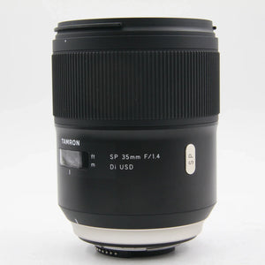 * OPEN BOX GOOD * Tamron SP 35mm f/1.4 Di USD Lens for Nikon F at PROCAM | procam.com