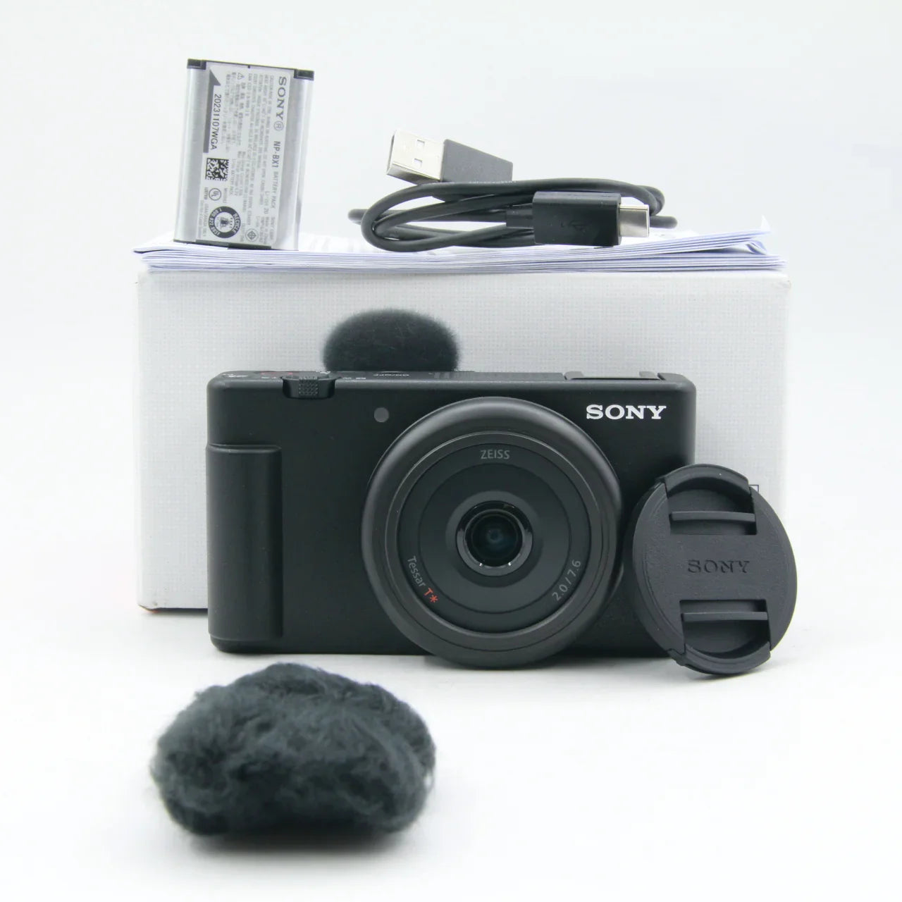 * OPEN BOX EXCELLENT * Sony ZV-1F Vlogging Camera (Black) at PROCAM | procam.com