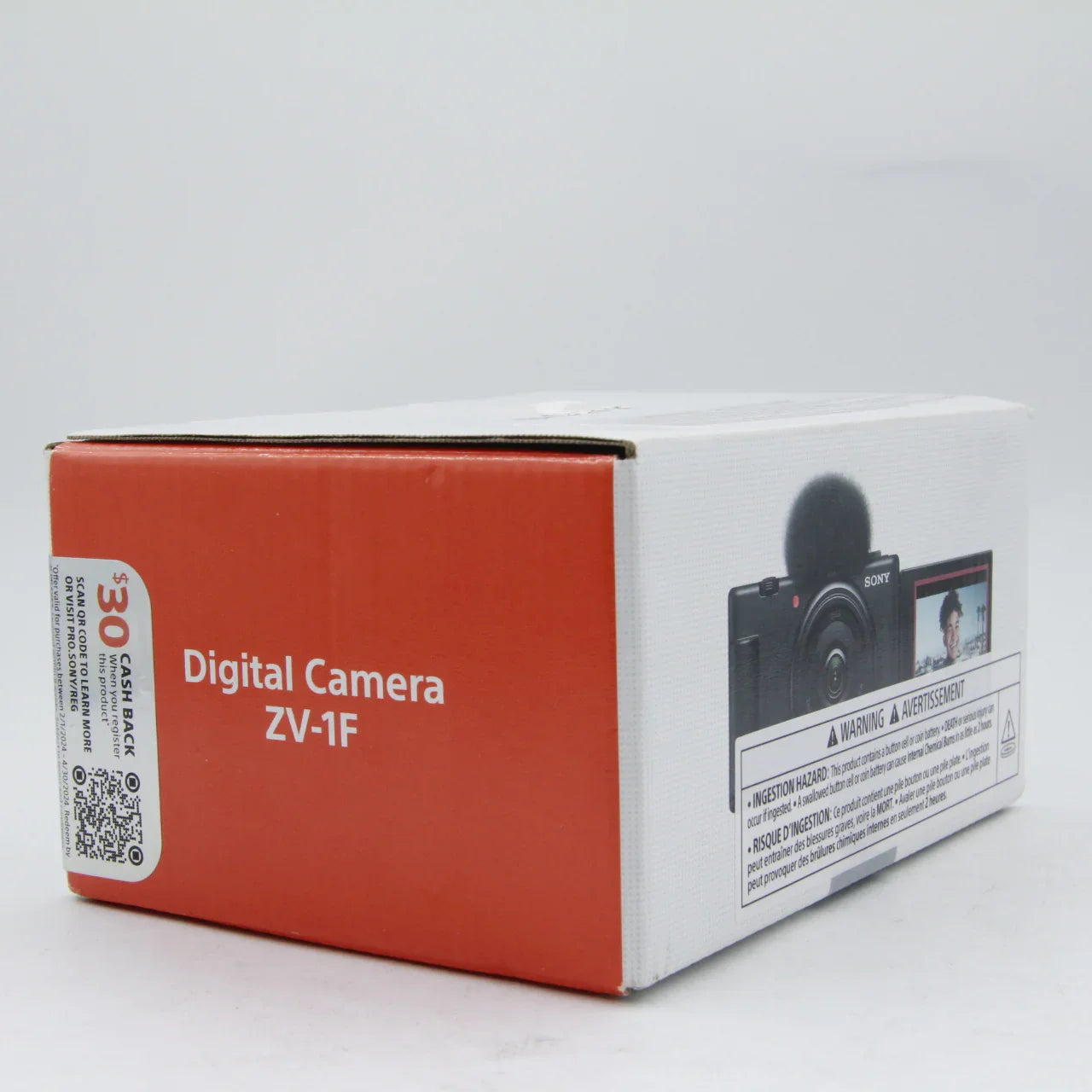 * OPEN BOX EXCELLENT * Sony ZV-1F Vlogging Camera (Black) at PROCAM | procam.com