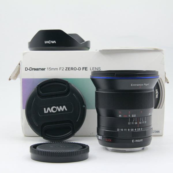 *** OPENBOX EXCELLENT *** Laowa 15mm f/2 FE Zero-D Lens for Sony E