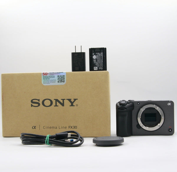 *** OPEN BOX EXCELLENT *** Sony FX30 Digital Cinema Camera (Body Only)