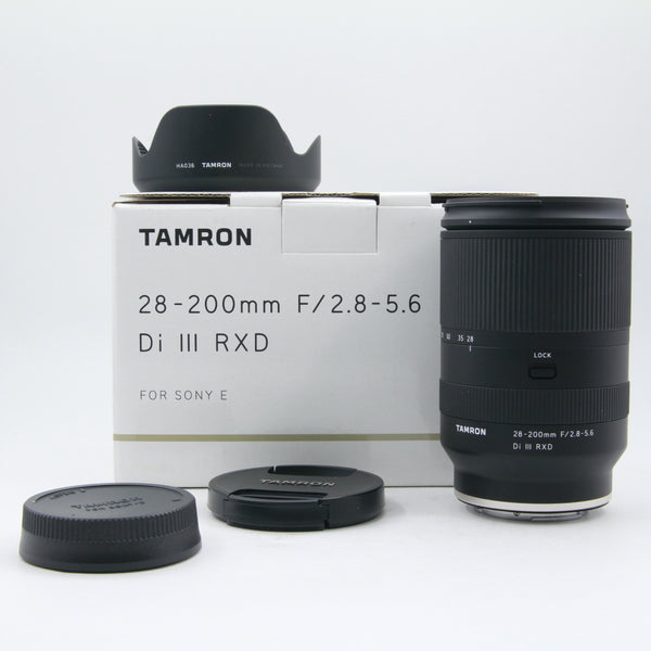 *** OPEN BOX EXCELLENT *** Tamron 28-200mm f/2.8-5.6 Di III RXD Lens for Sony E